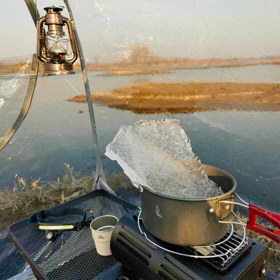 야외 일광욕, 바람과 비 보호, 방한 및 따뜻함 일광실 휴대용 얼음 낚시 텐트 전용 겨울 투명 낚시 텐트