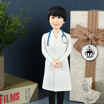 Professional customization of soft clay dolls. Thank you for sending doctors nurses and angels in white gifts. Team souvenirs for retirement.