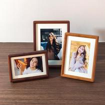 Solid wood three-dimensional large picture frame wall hanging cross stitch framed 30-inch cardboard picture frame customized to any size