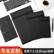 A4 conference clip pad thickened folder office supplies stationery writing writing pad leather plate folder folder