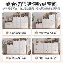 Drawer cabinet bedroom storage cabinet living room wall wooden storage cabinet small standing cabinet home bedside storage cabinet chest of drawers