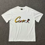 Летняя хлопковая футболка подходит для мужчин и женщин для отдыха, короткий рукав, оверсайз