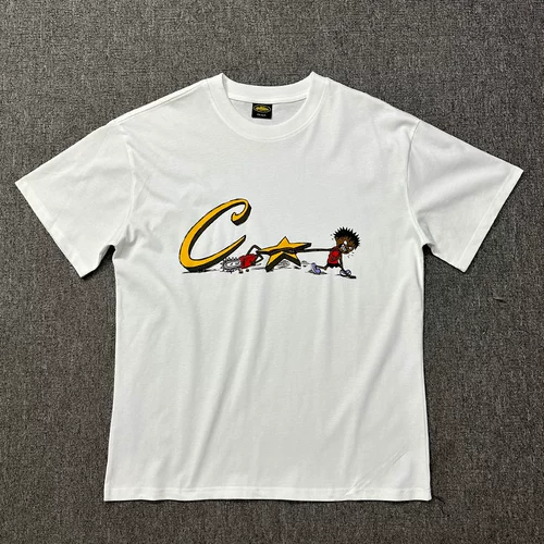 Летняя хлопковая футболка подходит для мужчин и женщин для отдыха, короткий рукав, оверсайз