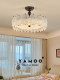 Yameng French-Style Cream Mid-Century Bedroom Ceiling Lamp 2026 New Light Luxury American Retro Room Study Lighting Fixtures