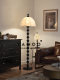 French Mid-Century Style Table Lamp, Floor Lamp, Living Room Sofa Background, Song-Style Aesthetics, New Chinese Style Bedroom Bedside Table Lamp