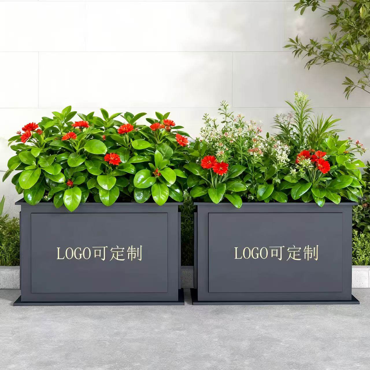 宇丰花箱定制的LOGO