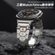 Suitable for Samsung Watch Strap 8/7/6/5 Stainless Steel Titan Samsung Watchultra Metal Men's Strap