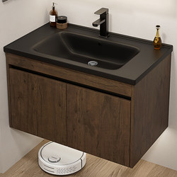 New Honeycomb Aluminum Washbasin Combination Space Aluminum Bathroom Cabinet Toilet Ceramic Integrated Washbasin Washstand Sink