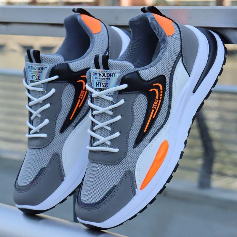 Brand Men's Shoes, Summer Breathable Sports Shoes, Men's 2026 New Popular Anti-Slip Casual Shoes, Men's Running Trendy Shoes