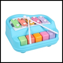 Baoli childrens music xylophone player knocks on the piano 5-note baby early education puzzle male and female baby toy birthday gift