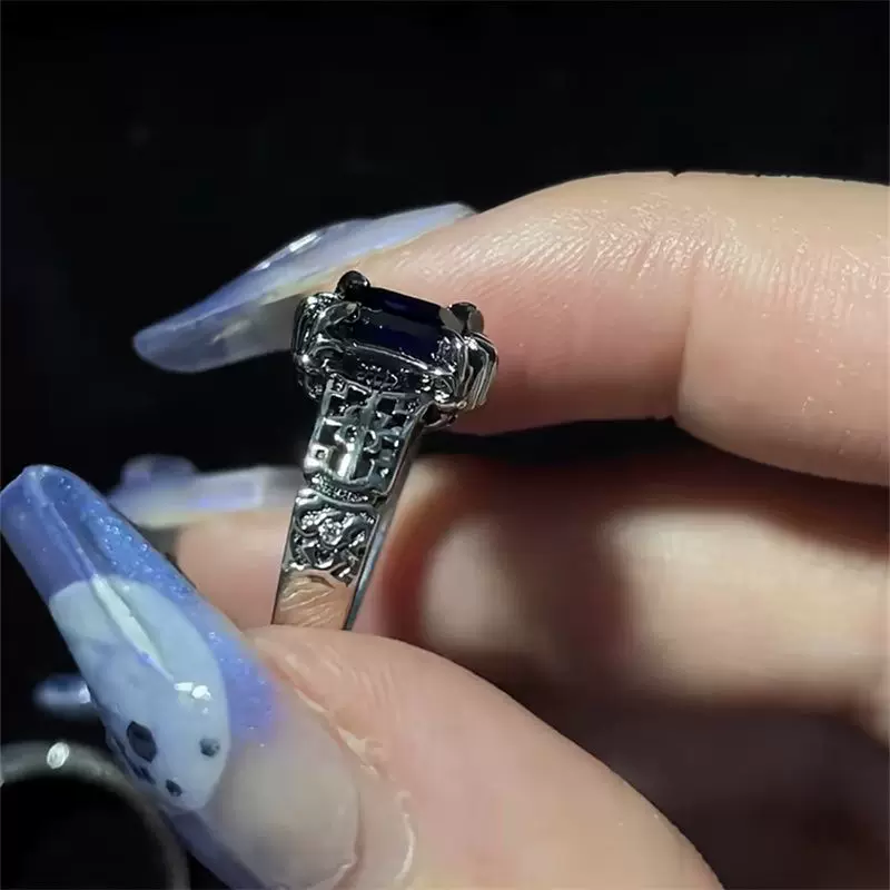 Genuine ring with crystal, DIY, cosplay