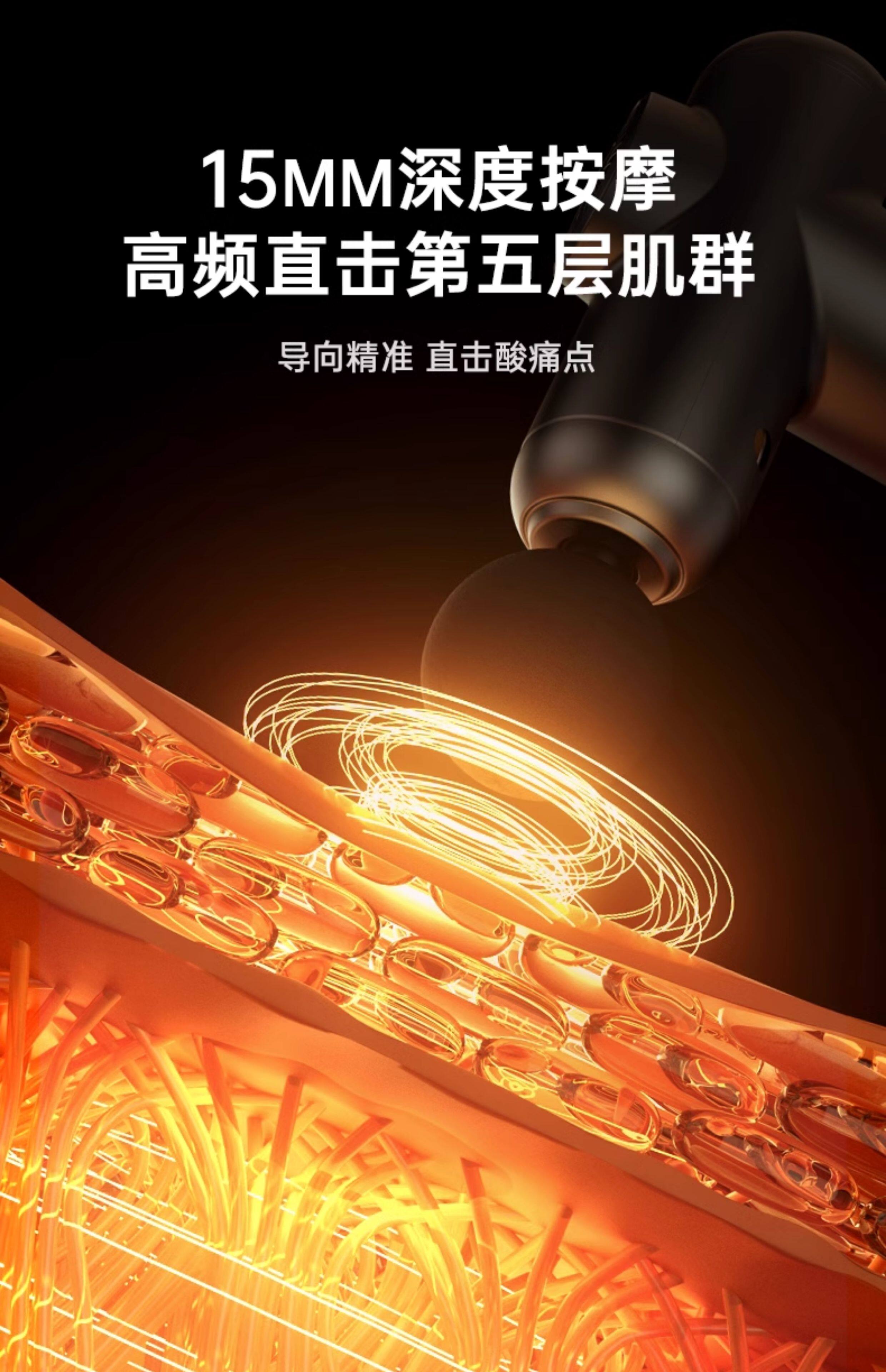 Массаж пушка 康佳筋膜枪肌肉放松按摩器女生多功能新款mini静音专业级颈膜枪 Konka