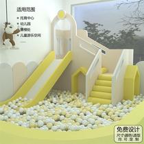 Marine Ball Pool Slip Slides Custom Kindergarten Education Institution Early Education Soft Bag Enclosure Thickened Wave Polo Pool Horse Manufacturer