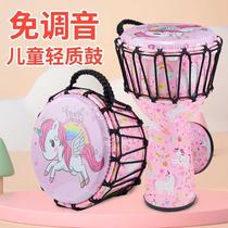 Factory direct sales African drum childrens kindergarten special adult fabric tambourine for beginners