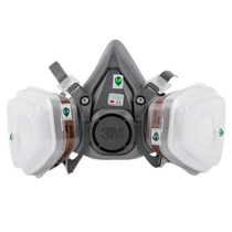 3M gas mask 6200 protective mask chemical gas industrial dust spray paint full face mask dust cover