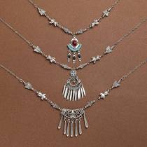 Tibetan ethnic style tassel forehead chain for women retro exotic style forehead ornament eyebrow pendant ancient style photo-taking head jewelry necklace