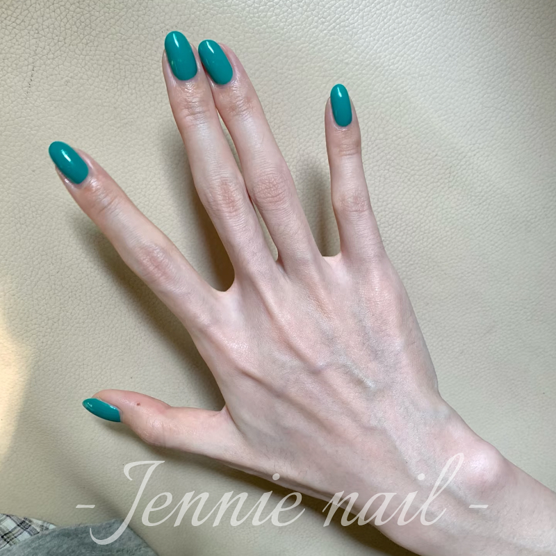 High-End Solid Color Short Handmade Wearable Nails, Pure Desire Hot Girl Blue-Green Phototherapy Nail Patches, Fake Nails High-End Solid Color Short Handmade Wearable Nails, Pure Desire Hot Girl Blue-Green Phototherapy Nail Patches, Fake Nails