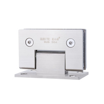 Glass clip Goodbit shower room bathroom 9 hinge 4 folding clip 300 stainless steel frameless glass door hinge