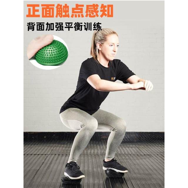 ເດັກນ້ອຍ Durian Ball Balance Pad Coordinated Tactile Massage Core Strength Ankle Rehabilitation Exercise Sensory Training Equipment