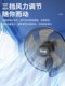 Chigo Wall-Mounted Fan, Household Wall-Mounted Electric Fan, High Wind Power, Ultra-Quiet, Wall-Mounted Industrial Fan, Oscillating, Commercial Use