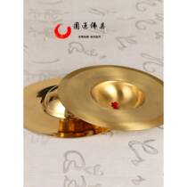 Buddhist supplies Jingchao temple Buddhist hall supplies musical instruments brass large and small cymbals cymbals ritual instruments