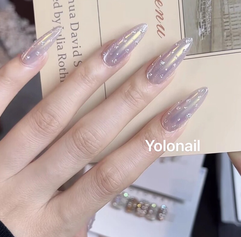 Hailey Water Drops (Nail Artist Edition). Yolo Niche Design Handmade Wearable Nails Hailey Water Drops (Nail Artist Edition). Yolo Niche Design Handmade Wearable Nails
