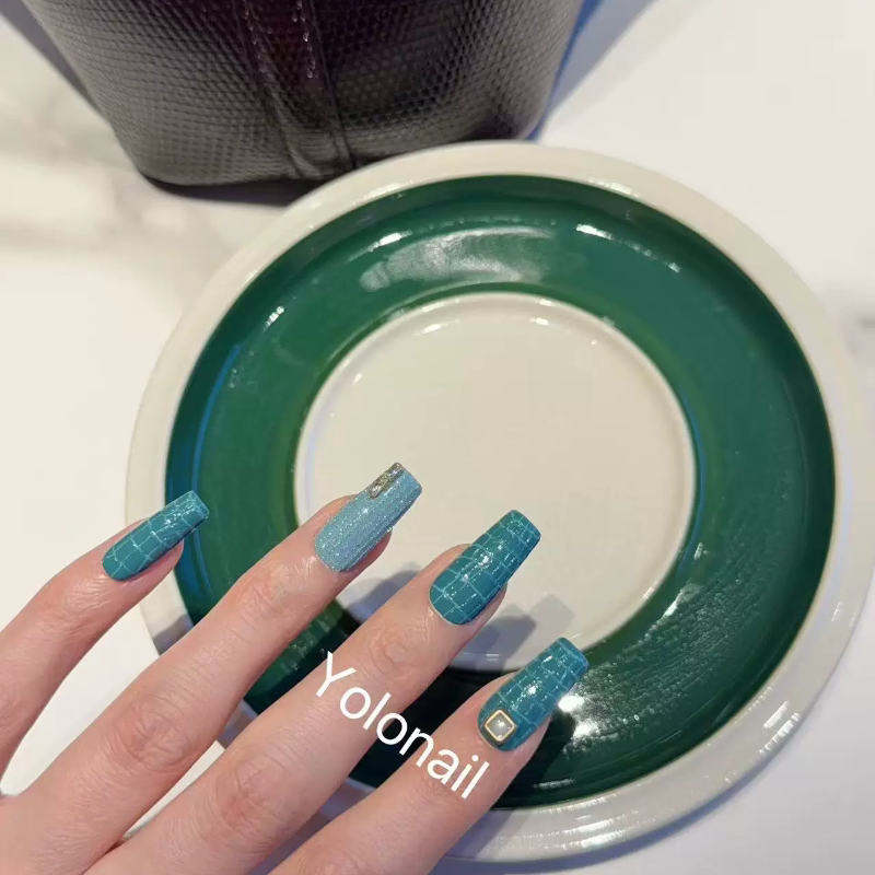 T1336. (Color Difference) Yolo Niche Design Handmade Wearable Nails T1336. (Color Difference) Yolo Niche Design Handmade Wearable Nails