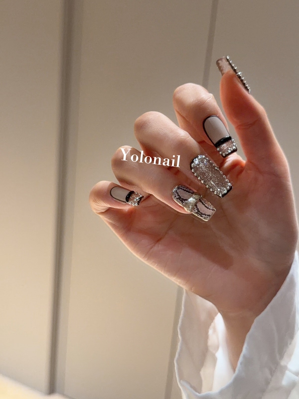 Wonderful Mocha. (Nail Artist Style) Yolo Niche Design Handmade Wearable Nails Wonderful Mocha. (Nail Artist Style) Yolo Niche Design Handmade Wearable Nails
