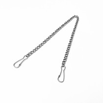 Zhudan buckle metal iron chain advertising tag chain KT board parking space sign sign hanging chain hanging flag chain