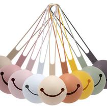 Danish silicone gel appeasement pacifier cashier bag box original single out for portable dust-proof baby baby smiling face baby