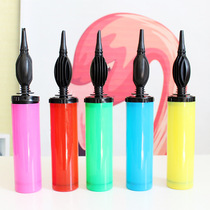 2024 New Balloon Hand Push Inflatable Pump Swimming Ring Balloon Tool Large Medium Size