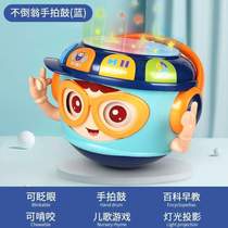 Aged 6 years old drummer clap-0-toy baby clap the moon music puzzle 3 children baby 1 drum tumbler early education