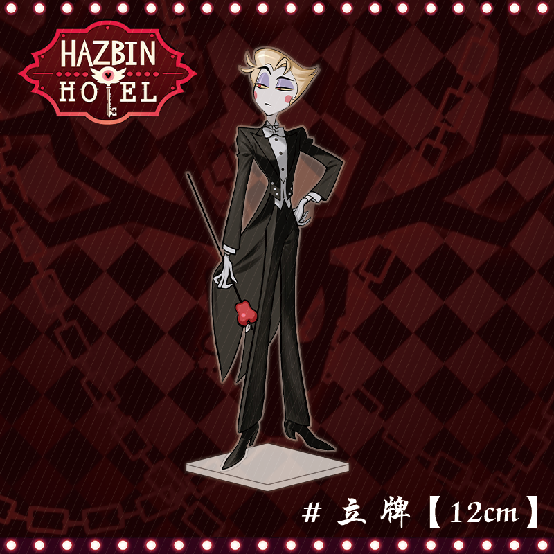 HazbinHotel Hell Inn Alastor Vox Lucifer периферийная акриловая подставка настольные украшения