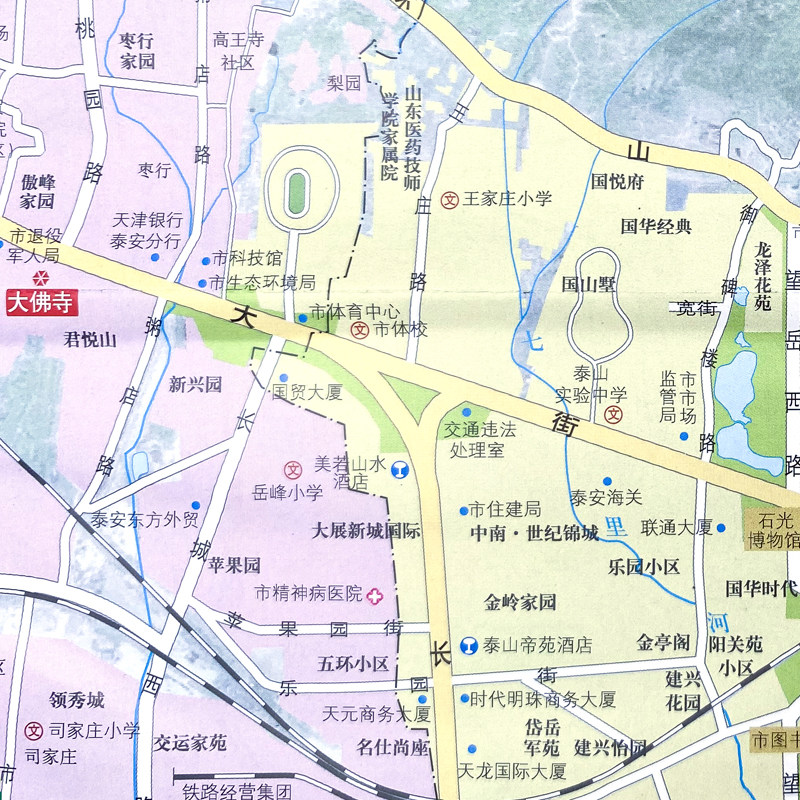 泰安市城区地图全攻略:带你游遍泰城,玩转公交线路与生活圈! 🌆🏞️-交通地图-淘宝好物网