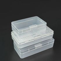 Transparent Rectangle Plastic Storage Box Portable
