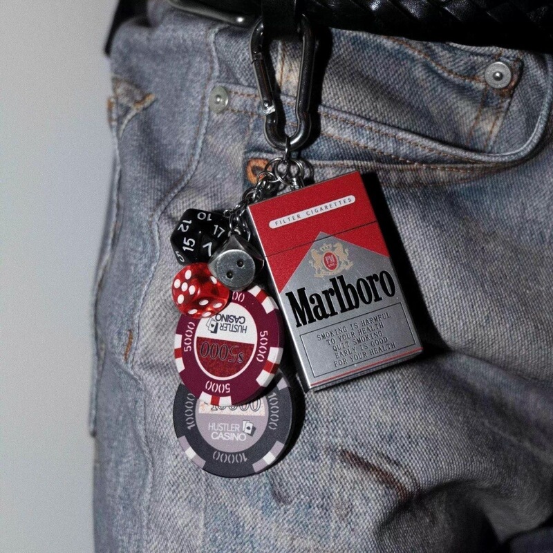 Pendant Trouser Chain Waist Chain Portable Ashtray Keychain Pendant Trouser Chain Waist Chain Portable Ashtray Keychain