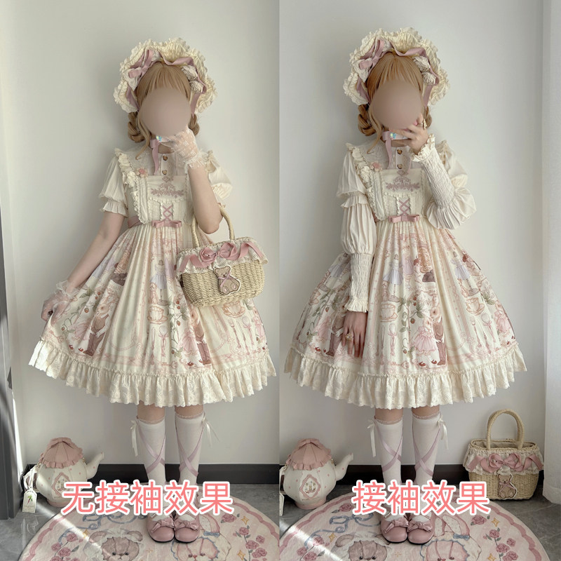 甜度爆表!小熊刺绣衬衫,洛丽塔风内搭新宠儿?-lolita-淘宝好物网