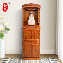 Buddhist altar Chinese style Buddhist niche standing cabinet shrine Buddhist cabinet household altar celestial altar incense altar divine building God of Wealth cabinet Buddhist altar