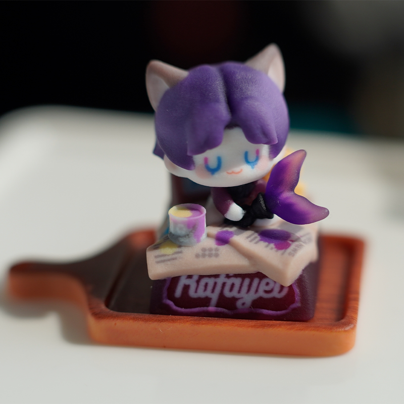 Original Fan-Made Merchandise: Love and Deep Space Cat Keycap Hot Shoe Cover Original Fan-Made Merchandise: Love and Deep Space Cat Keycap Hot Shoe Cover