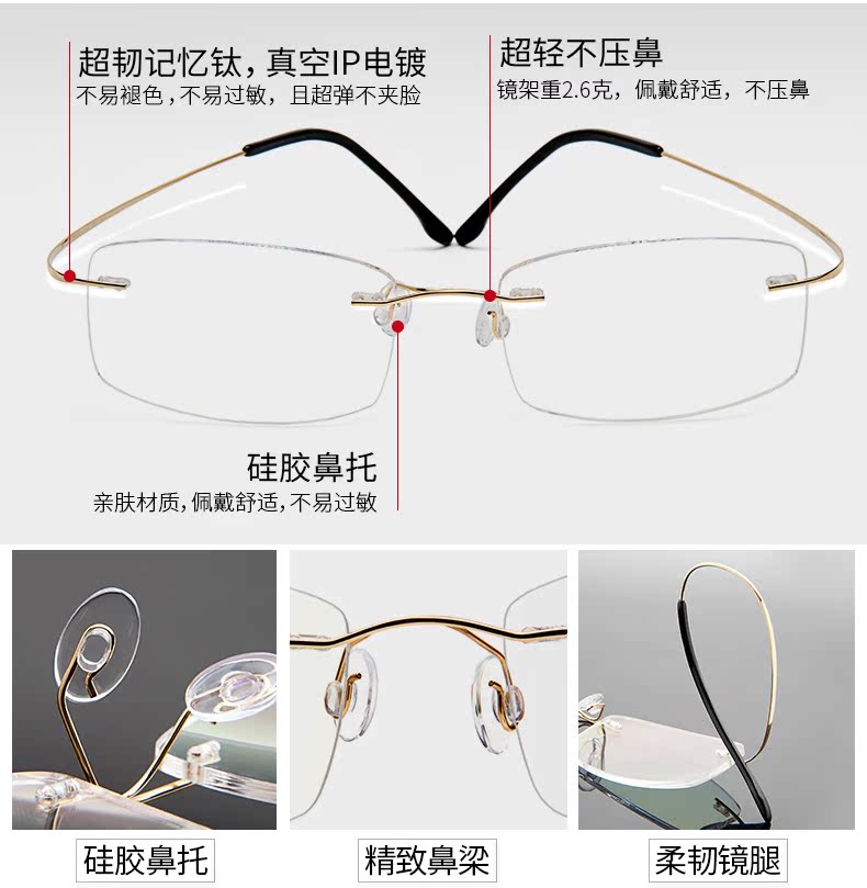 Montures de lunettes LASHION en Titane pur - Ref 3140182 Image 13