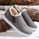 Giày cotton nam mùa đông ấm áp cộng với giày nhung dày Phiên bản Hàn Quốc của xu hướng hoang dã giản dị hai đôi giày cotton thấp giúp giày tuyết mùa thu giày thể thao adidas nữ