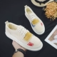 Giày cotton nam mùa đông ấm áp cộng với giày nhung dày Phiên bản Hàn Quốc của xu hướng hoang dã giản dị hai đôi giày cotton thấp giúp giày tuyết mùa thu