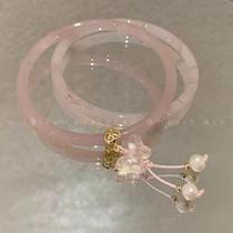 One Step One Ring Jingle Bell Bracelet Pair of New Chinese Style Bracelets Hanfu Butterfly Bracelets Female Student Bestie Bracelets