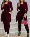 Стильные костюмы women's pant suits 2023 autumn fashion sreet ladies office w