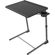 Adjustable TV Tray Table - TV Dinner Tray on Bed Sofa Com