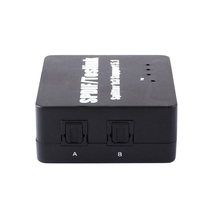 SZHY-LINK audio fiber switcher 3 in 1 out 2 in 1 out with remote control audio fiber distributor 1 minute 2 