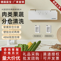 Blue Treasure Fruits And Vegetables Cleaner Household Ingredients Purification Disinfection Rinsed Vegetables Vegetables Removal Pesticide Washed Meat Fruit Guard