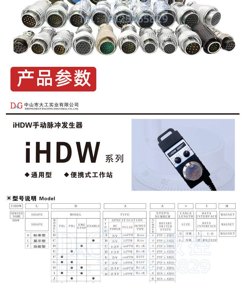Маховик 远瞻电子手轮东台荣田机床专用ihdw-bda4s-im-c20 boe3l-im-c20