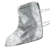 Houchuang 1000℃ fire-fighting insulation clothing flame-retardant and high-temperature resistant composite aluminum foil aramid cloth shoe covers (lace-up style)