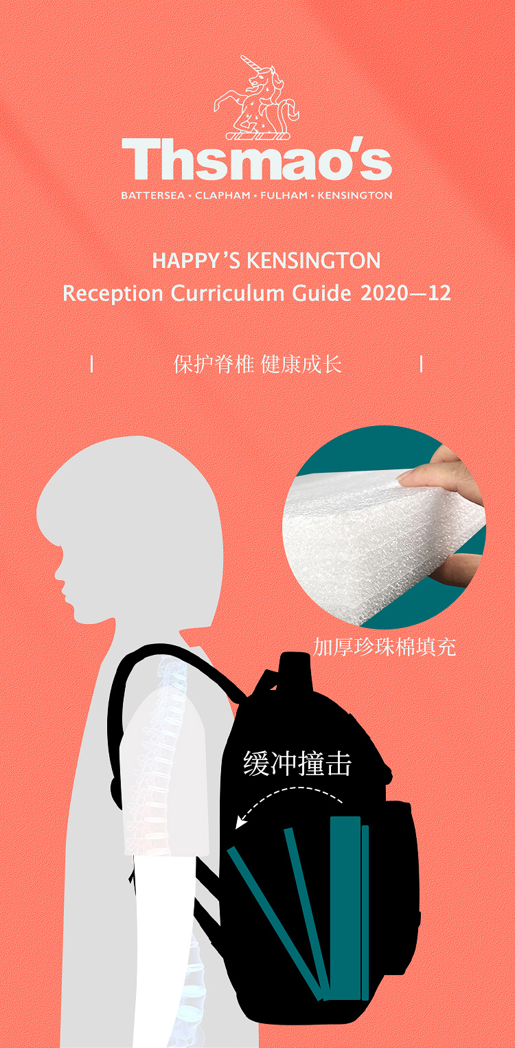 防水大容量 学生护脊减负双肩书包 图8